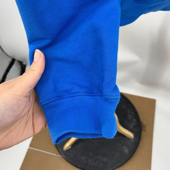 Adidas Sweatshirt Womens S Small Blazblue Pullover Trefoil Crewneck Long Sleeve - Picture 5 of 14